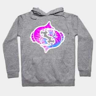 Pisces Tiedye Hoodie